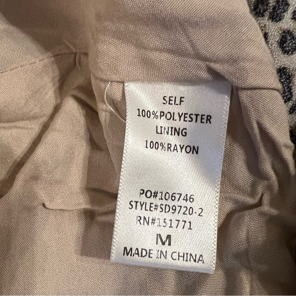 Le Lis Black and White Strapless Sundress Wedding Guest - Picture 6 of 9